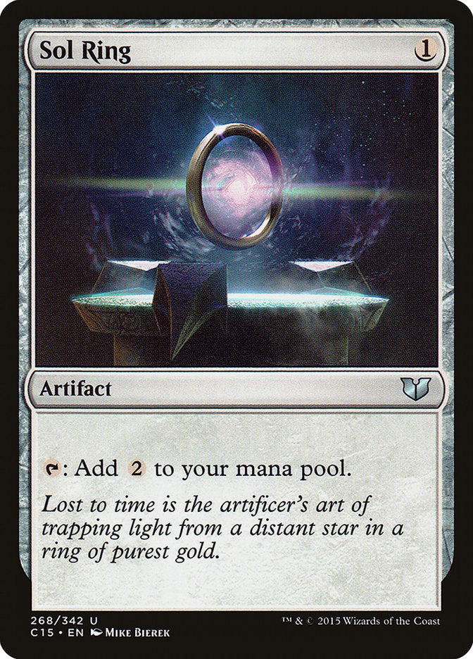 Anneau solaire [Commander 2015]