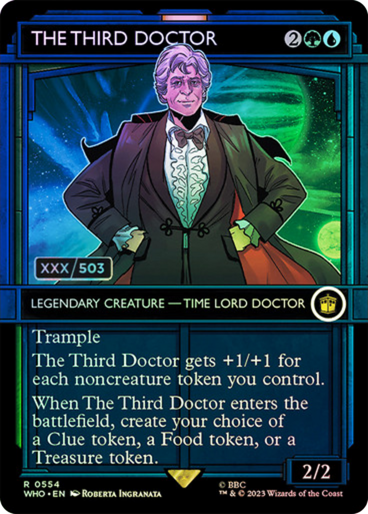 El Tercer Doctor (Numerado por serie) [Doctor Who]