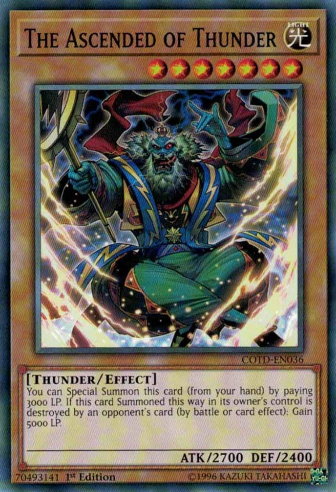 El Ascendido del Trueno [COTD-EN036] Corta Tirada