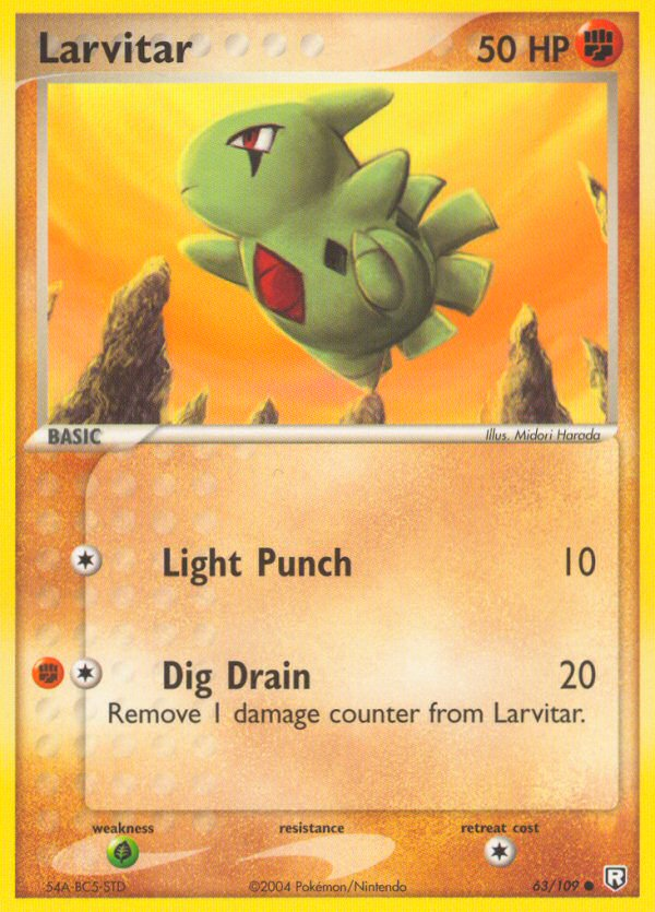 Larvitar (63/109) [EX: Team Rocket Regresa]