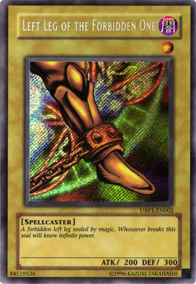 Jambe Gauche de L'Interdit [UBP1-FR002] Secrète Rare