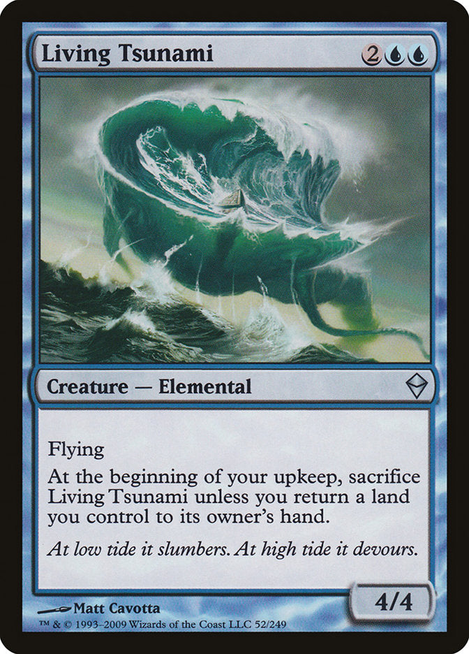 Tsunami vivant [Zendikar]