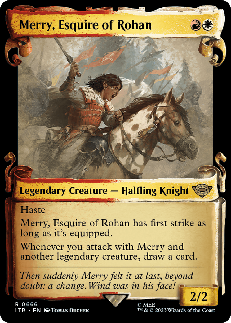 Merry, Écuyer du Rohan [Le Seigneur des Anneaux : Contes de la Terre du Milieu - Parchemins de l'extension]