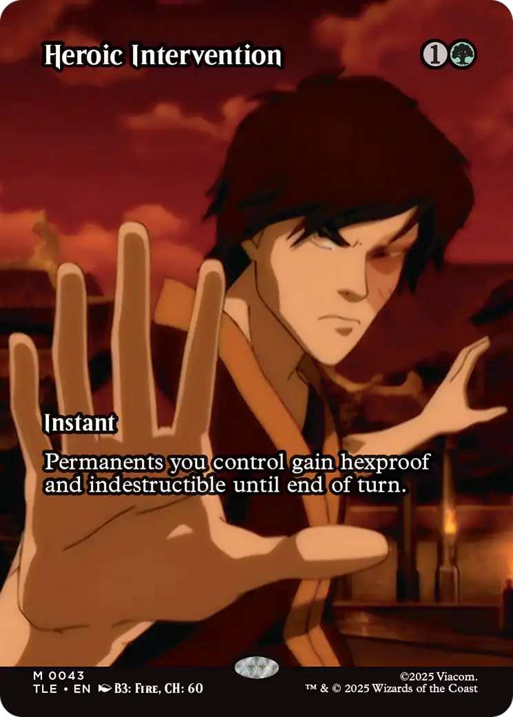 Intervention héroïque (Sans bordure) [Avatar: The Last Airbender: Eternal-Légal]