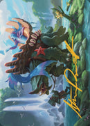 Carte artistique Vodalian Mindsinger (signature estampillée or) [Série artistique Dominaria United]
