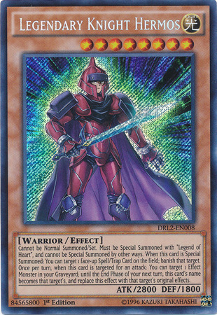 Chevalier Légendaire Hermoc [DRL2-FR008] Secrète Rare