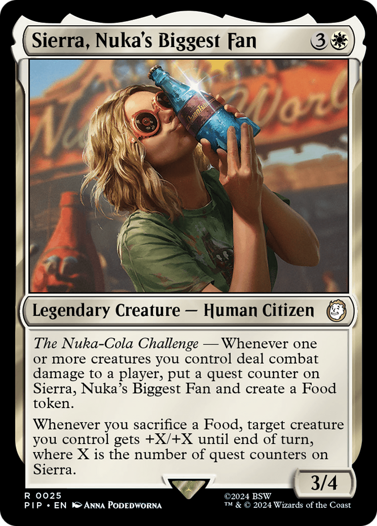 Sierra, la plus grande fan de Nuka [Fallout]