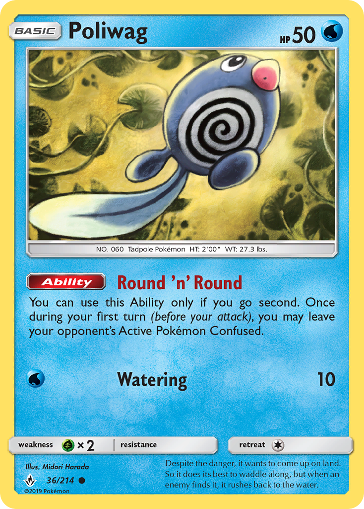 Poliwag (36/214) [Sol y Luna-Vínculos Indestructibles]
