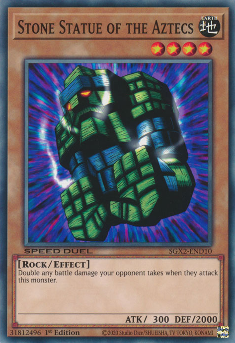 Estatua de piedra de los aztecas [SGX2-END10] Común