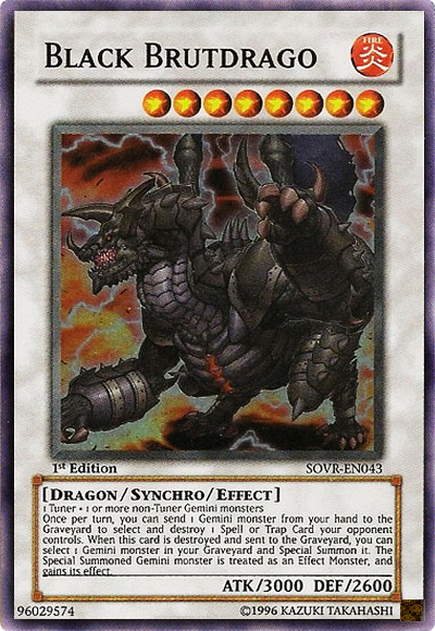 Brutdrago Noir [SOVR-FR043] Super Rare