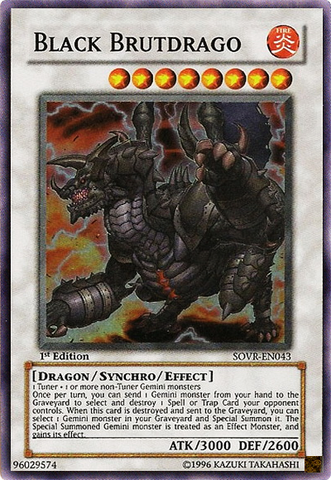 Brutdragón Negro [SOVR-EN043] Super Rara