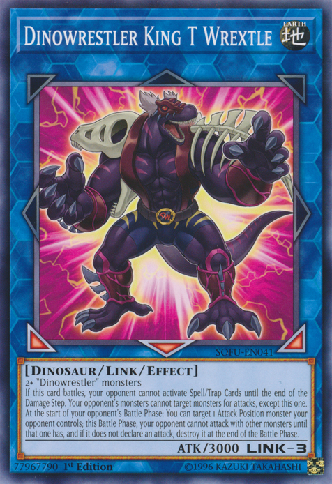 Dinowrestler King T Wrextle [SOFU-ES041] Común