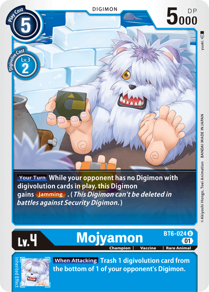 Mojyamon [BT6-024] [Doble Diamante]