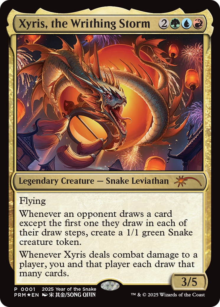 Xyris, la tempête rampante (Année du Serpent 2025) [Promos Standard Showdown]