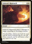 Reproche de Gideon [Dominaria]
