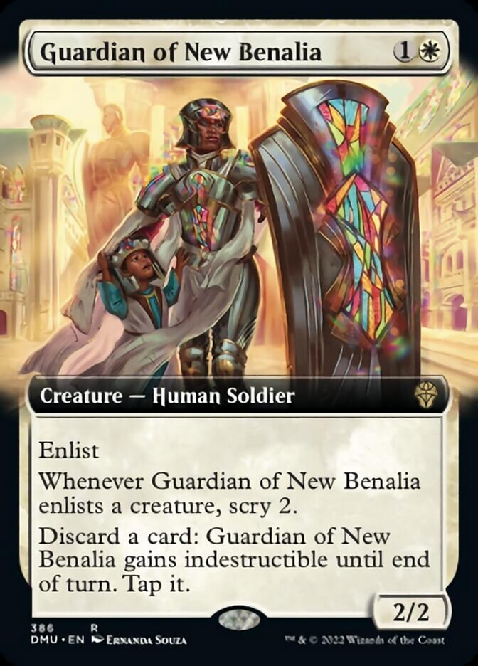 Gardien de la Nouvelle Bénélia (Extended Art) [Dominaria United]