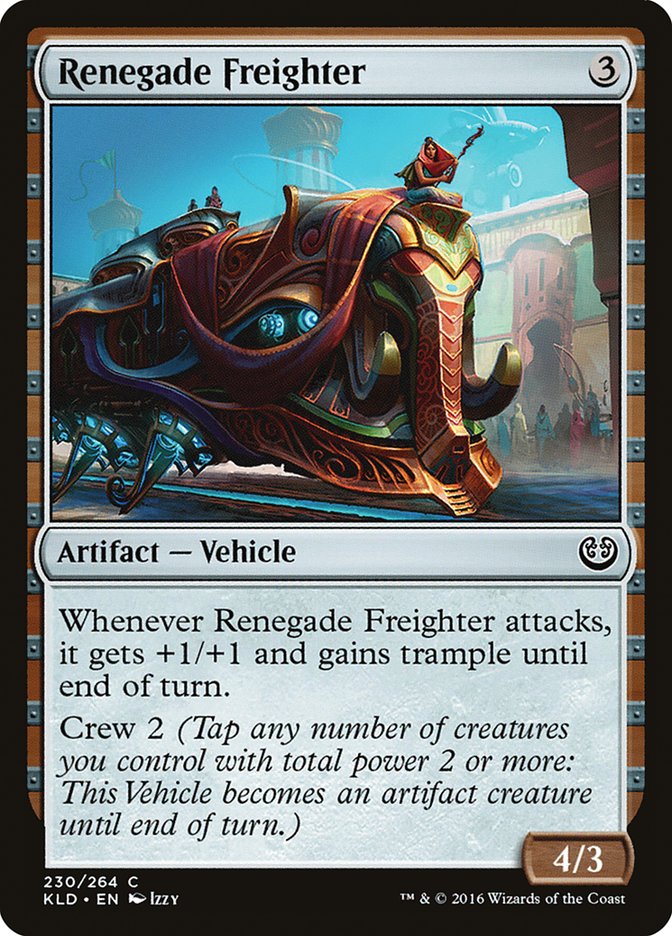 Vaisseau cargo renégat [Kaladesh]
