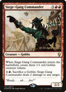 Comandante de asedio [Promos de prerelease de Dominaria]