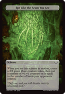 Pourrissez, sales vermines (Full Art) [Duskmourn: Archenemy]