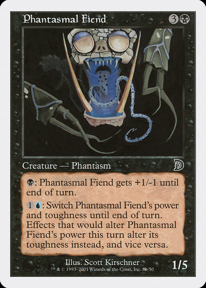 Démon fantasmagorique (Fond noir) [Deckmasters]
