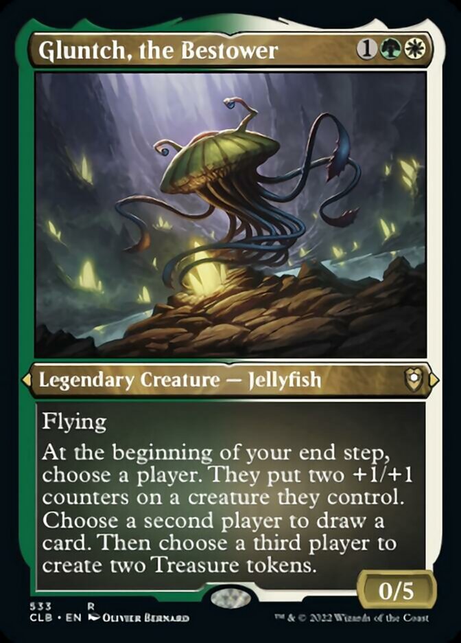 Gluntch le bienfaiteur (gravé à l'acide) [Commander Legends : Battle for Baldur's Gate]