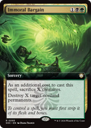 Trato inmoral (Arte extendido) [Commander: Secretos de Strixhaven]