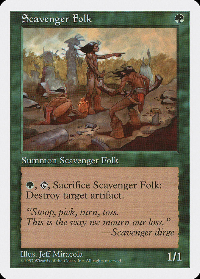 Scavenger Folk [Cinquième Édition]