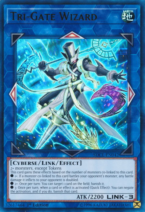 Magicien Tri-Porte [SDCL-FR042] Ultra Rare