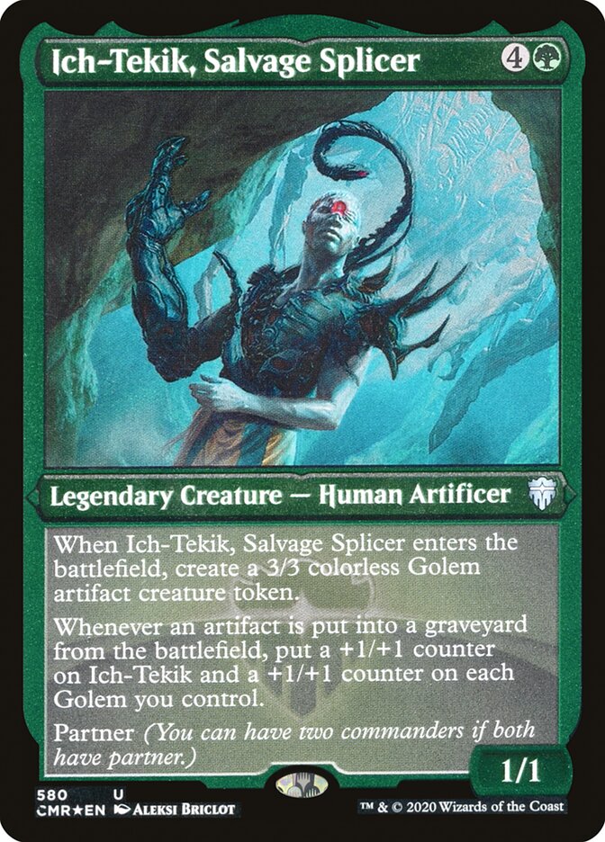 Ich-Tekik, Splicer de rescate (grabado al ácido) [Commander Legends]