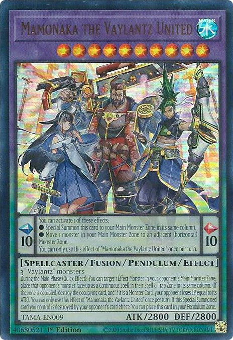 Mamonaka l'Unie Vaylantz [TAMA-FR009] Ultra Rare