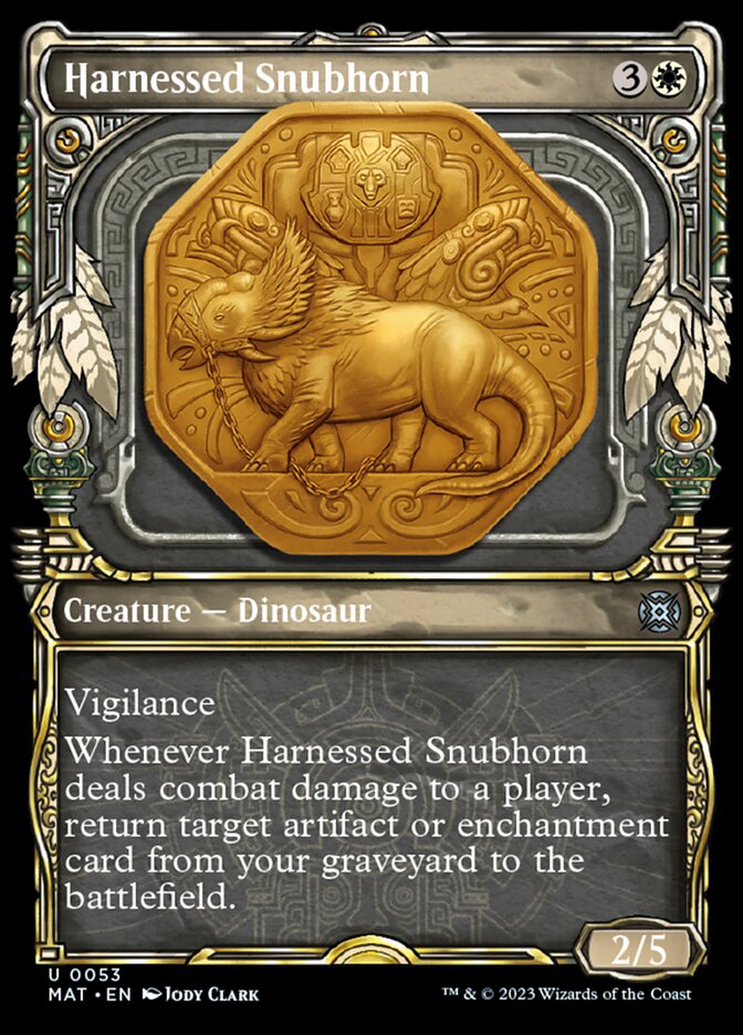 Rhinocorne harnaché (Présentoir) [L'invasion des machines : Le grand dénouement]