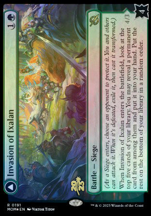 Invasion d'Ixalan // Régisaure belliqueux [Promos avant-première Une marche des machines]
