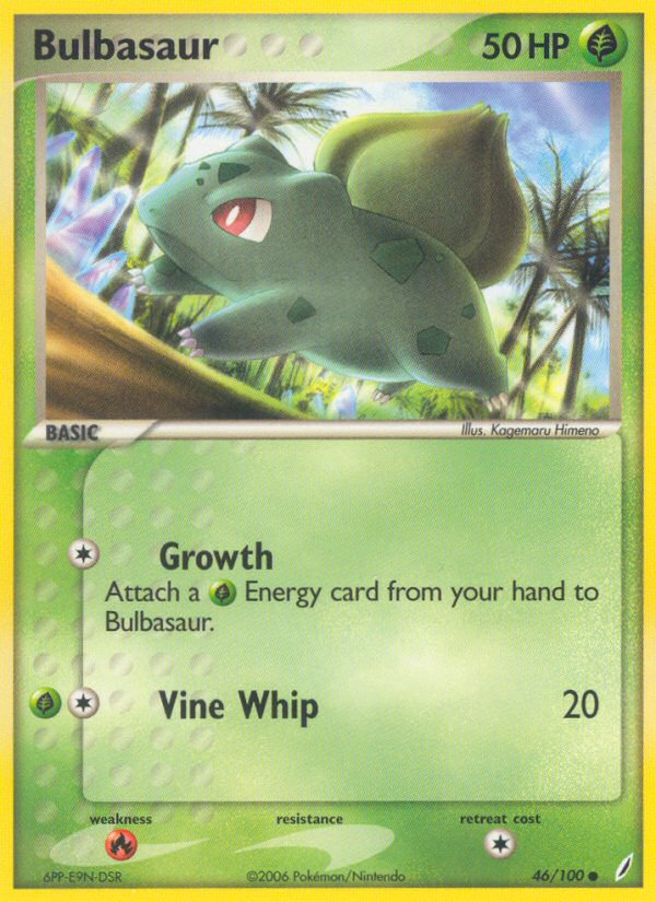 Bulbizarre (46/100) [EX : Gardiens du cristal]