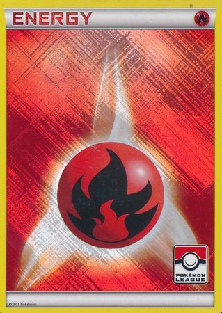 Energía Fuego (Promo Liga Pokémon 2011) [Cartas de Liga y Campeonato]