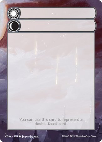 Jeton auxiliaire (5/9) [Innistrad: Vœu écarlate jetons]