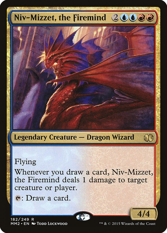 Niv-Mizzet, le Connaisseur des feux [Modern Masters 2015]