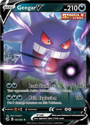 Gengar V (156/264) [Espada y Escudo: Golpe Fusión]