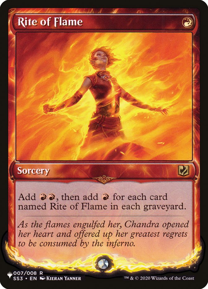 Rituel de la flamme [The List]