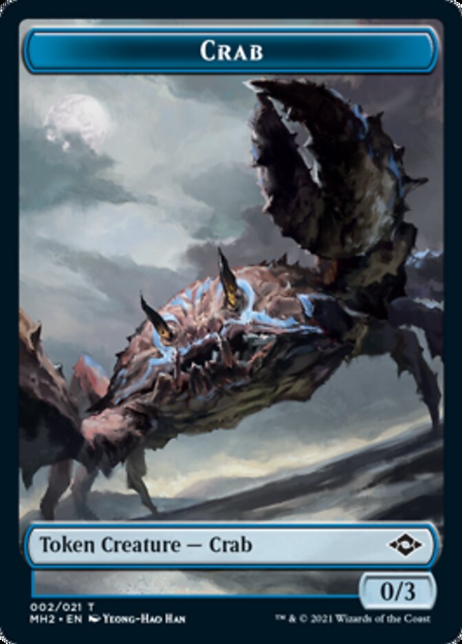 Jeton Crabe [Jetons Modern Horizons 2]