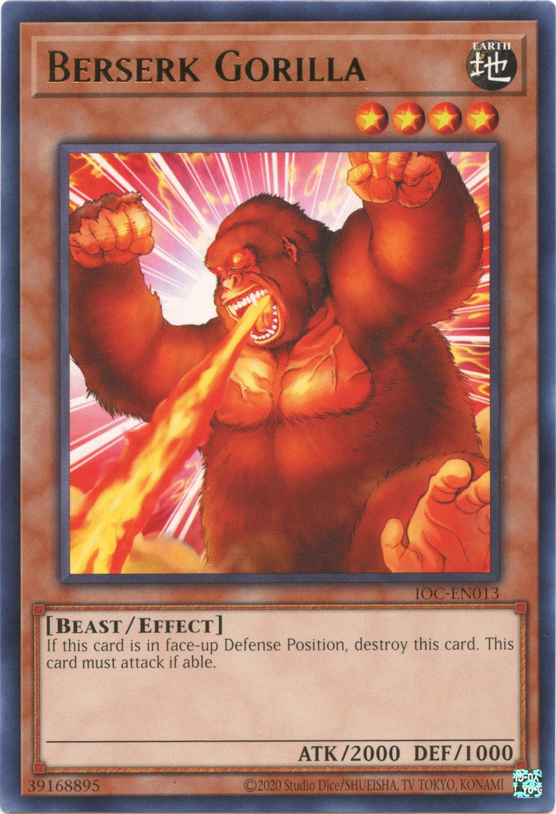 Gorila Berserker (25º Aniversario) [IOC-EN013] Rara