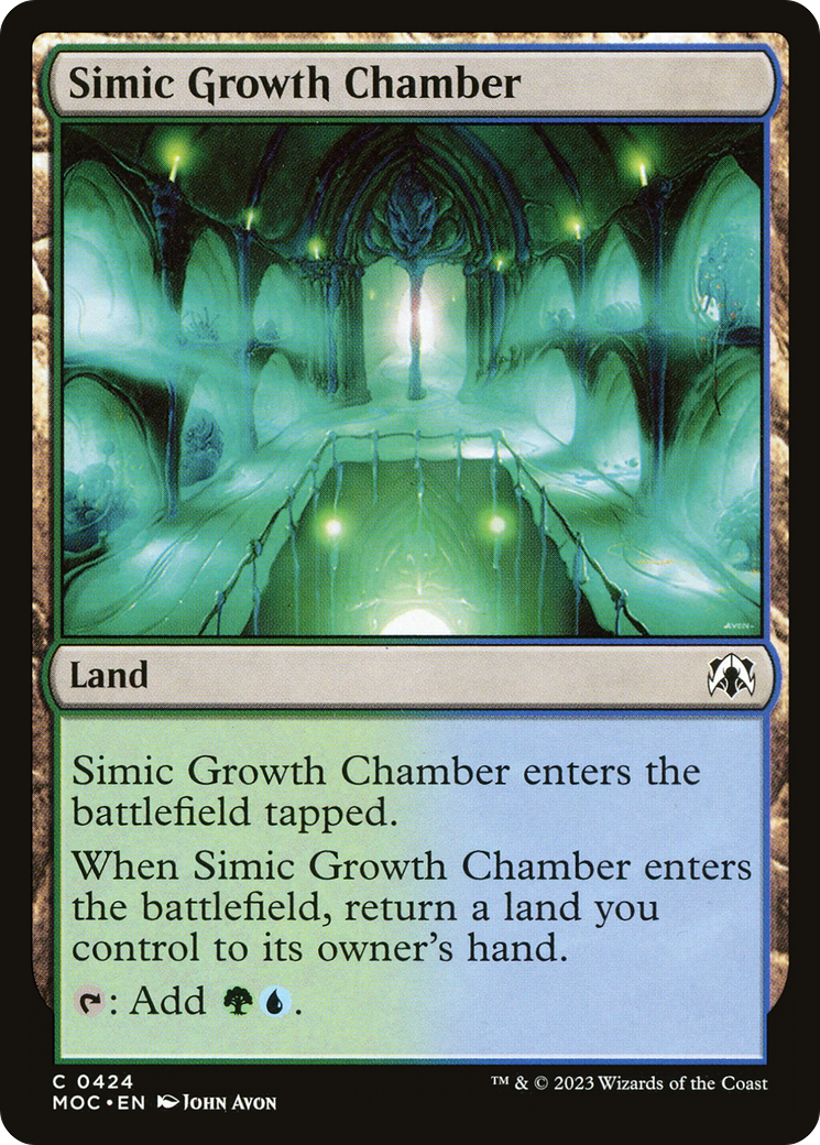 Cámara de crecimiento de Simic [Marcha de las máquinas Commander]