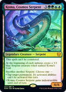 Koma, serpent cosmique [Cartes promos d'avant-première de Kaldheim]