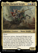Arthur, chevalier souci [Commander de Bloomburrow]