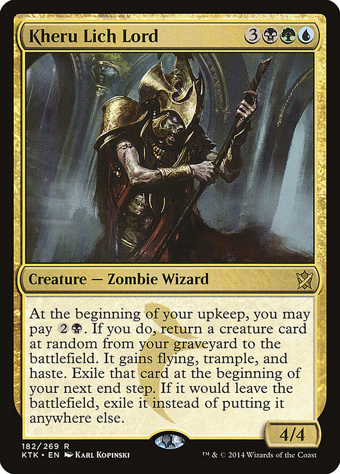 Seigneur liche de Kheru [Khans de Tarkir]