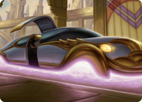Carte artistique Limousine mystérieuse [Série artistique Rues de la Nouvelle Capenna]