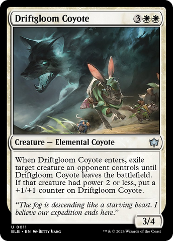 Coyote Crépusculaire [Bloomburrow]