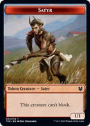 Satyre // Golem gobelin Jeton double-face [Jetons des Decks de défi 2021]