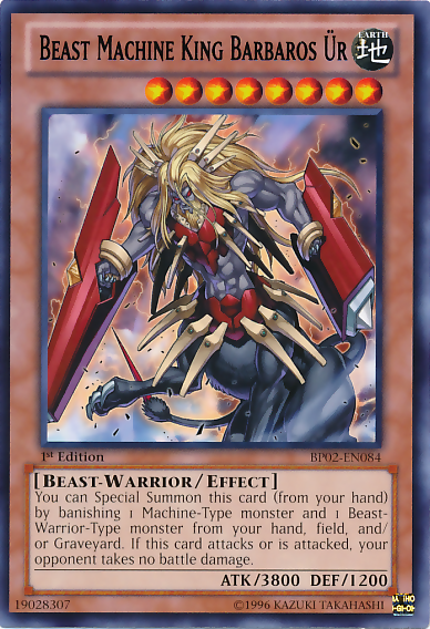 Roi des Bêtes Machine Barbaros Ur [BP02-FR084] Rare Mosaïque