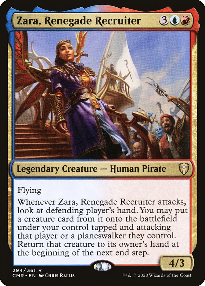 Zara, Reclutadora renegada [Commander Legends]