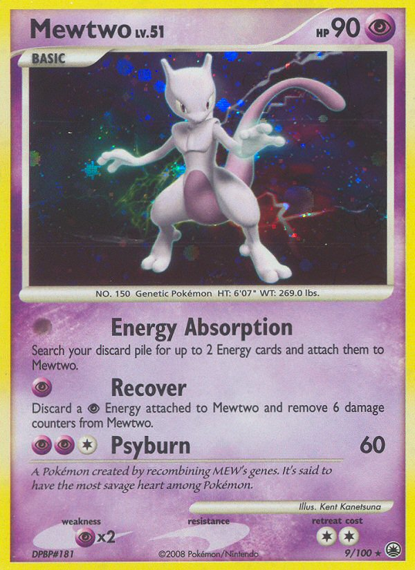 Mewtwo (9/100) [Diamant & Perle : Aube Majestueuse]